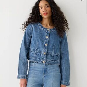 J. Crew Jean Jacket Denim Women’s size Large